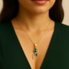 Collier Émeraude d’Atlas