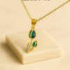 Collier Émeraude d’Atlas